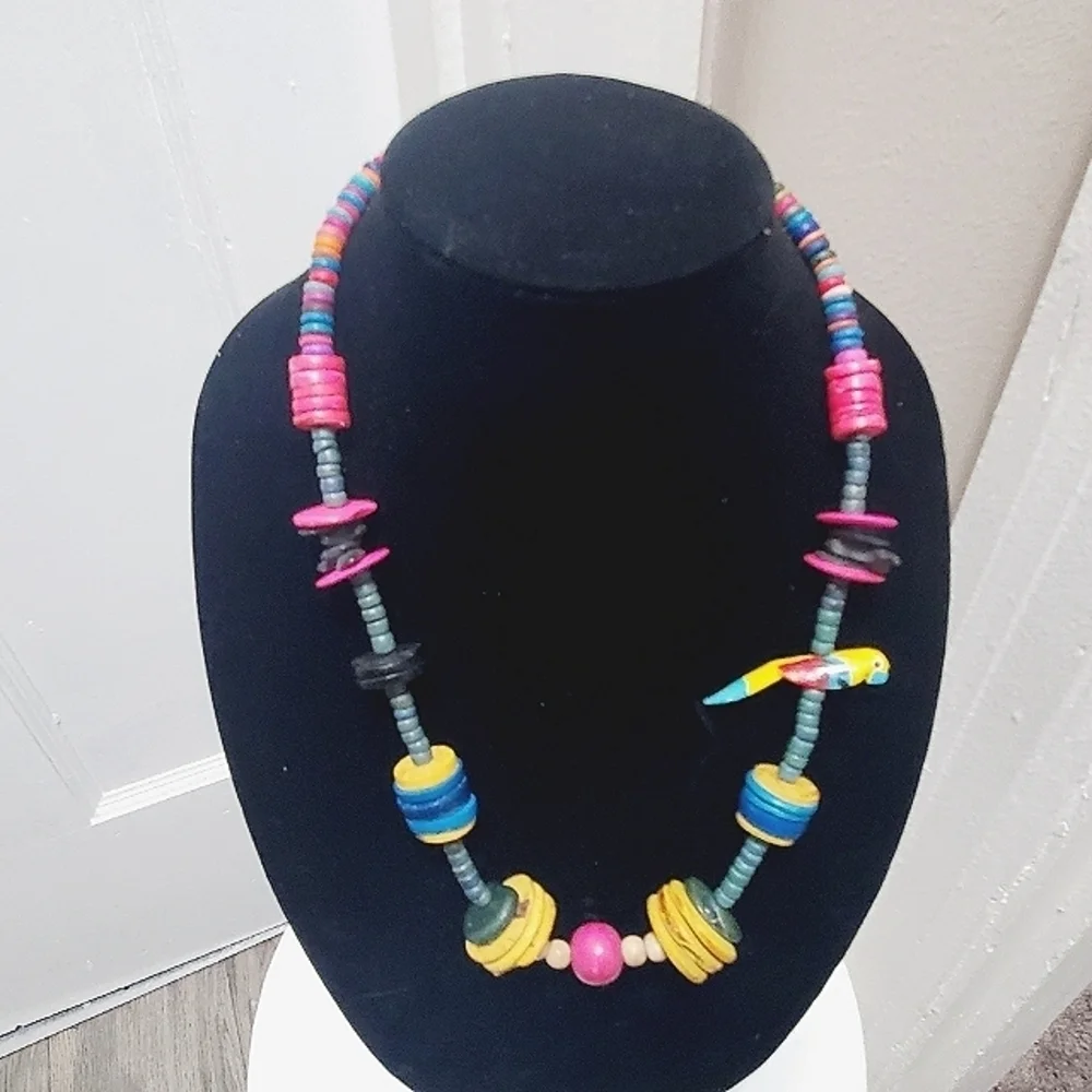 Multicolor Vacation Beaded Necklace. 🌴